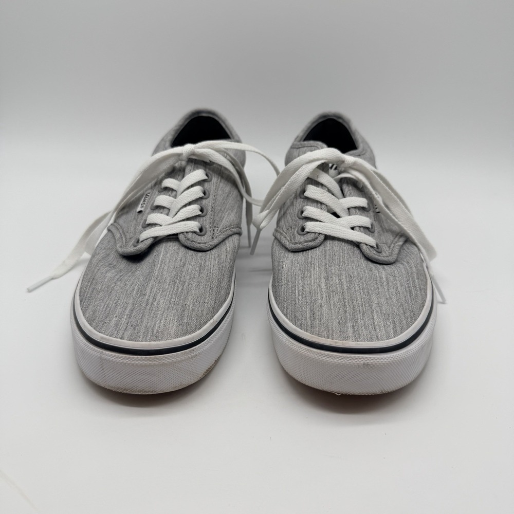 Vans Shoes Men's Sz 9 Gray Atwood Low Top Lace Up Sneakers Casual - Picture 3 of 8